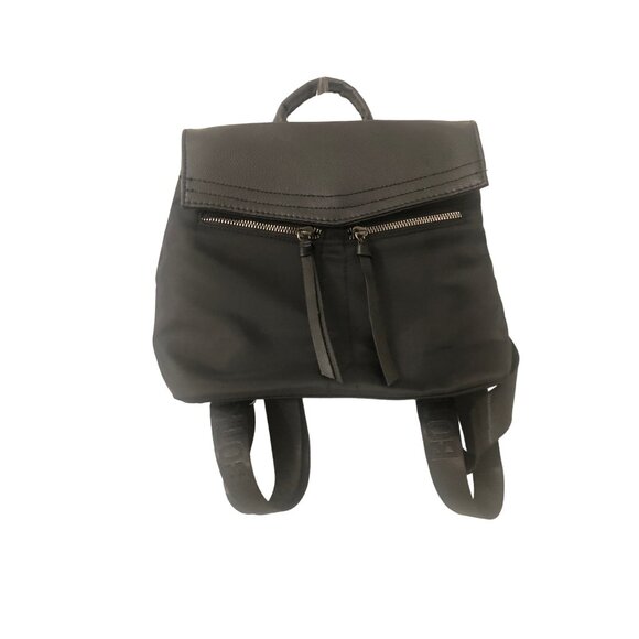 BOTKIER NY Womens Black Vegan Leather Mini Backpack Brand New